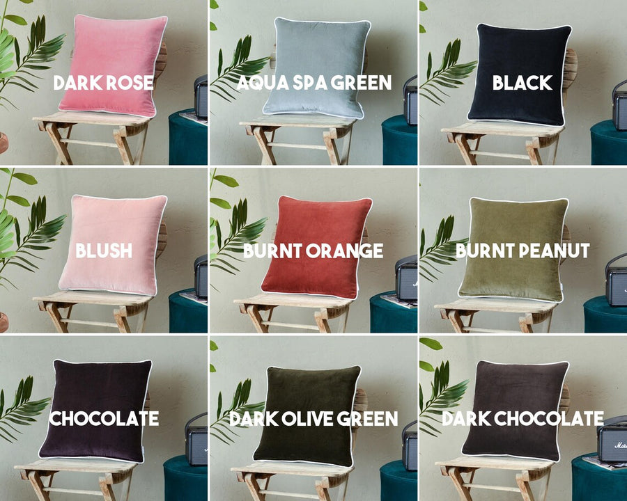Personalized Velvet Cushion Cover – Custom Name Pillowcase in Sage Green – Wedding Gift, Couple Pillow, Soft Velvet Throw Pillow Cover