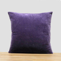 Thumbnail for Purple Cotton Velvet Cushion Cover
