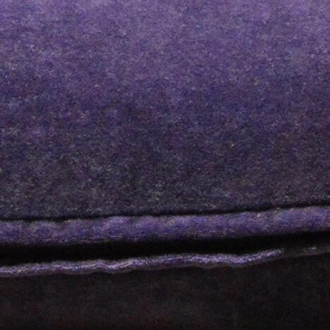 Purple Cotton Velvet Cushion Cover