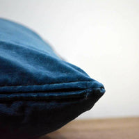 Thumbnail for Royal Blue Cotton Velvet Cushion Cover