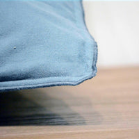 Thumbnail for Smoke Blue Cotton Velvet Cushion Cover