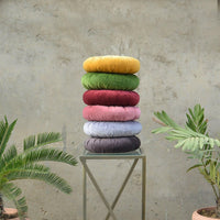 Thumbnail for Luxury Cotton Velvet Round chair cushion