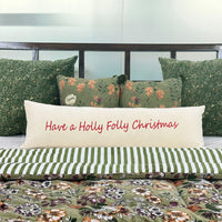 Thumbnail for Personalized Cotton Velvet Christmas Lumbar Pillow Cover