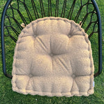 Thumbnail for Boucle U Shape Chair Cushion – Teddy Tufted Seat Pad with Back Support