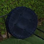 Thumbnail for Hand - Quilted Round Cotton Velvet Chair Pad – Plush Christmas Seat Cushion