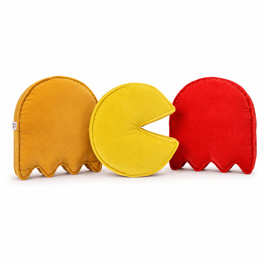 Velvet Pac-Man inspired cushion set, 1 of 7