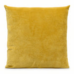 Thumbnail for Mustard Cotton Velvet Cushion Cover