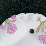 Thumbnail for Hand Block Print Round Chair Pad Cushion | Tufted Cotton Seat Pad | Round Floor Cushion | Outdoor Wicker Chair Cushion