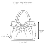 Thumbnail for Handmade Green Velvet Shopper Tote | Soft Quilted Everyday Bag with Pockets | Cotton Lined