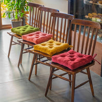 Thumbnail for Dine chair bench cushion custom chair cushion custom bench cushion kitchen chair pads dinning bench cushion with tie