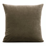 Thumbnail for Burnt Peanut Cotton Velvet Cushion Cover