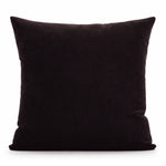 Thumbnail for Chocolate Cotton Velvet Cushion Cover