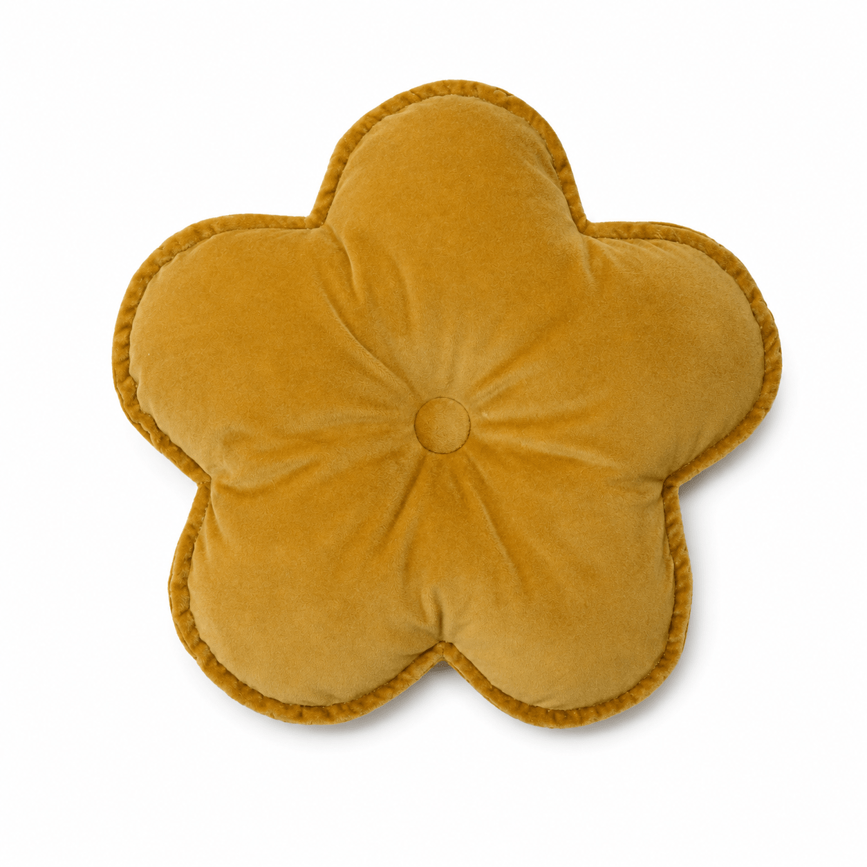 Velvet Flower Shaped Cushion