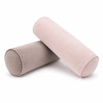 Thumbnail for Luxury Cotton Velvet Bolster Cover same piping trim