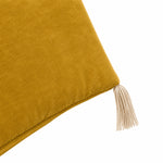 Thumbnail for Cotton Velvet Bed Runner - Golden Mustard