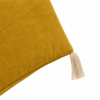 Thumbnail for Cotton Velvet Bed Runner - Golden Mustard
