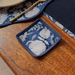 Thumbnail for Handmade block print cotton Coasters Set | Boho Cotton Round Pattern set