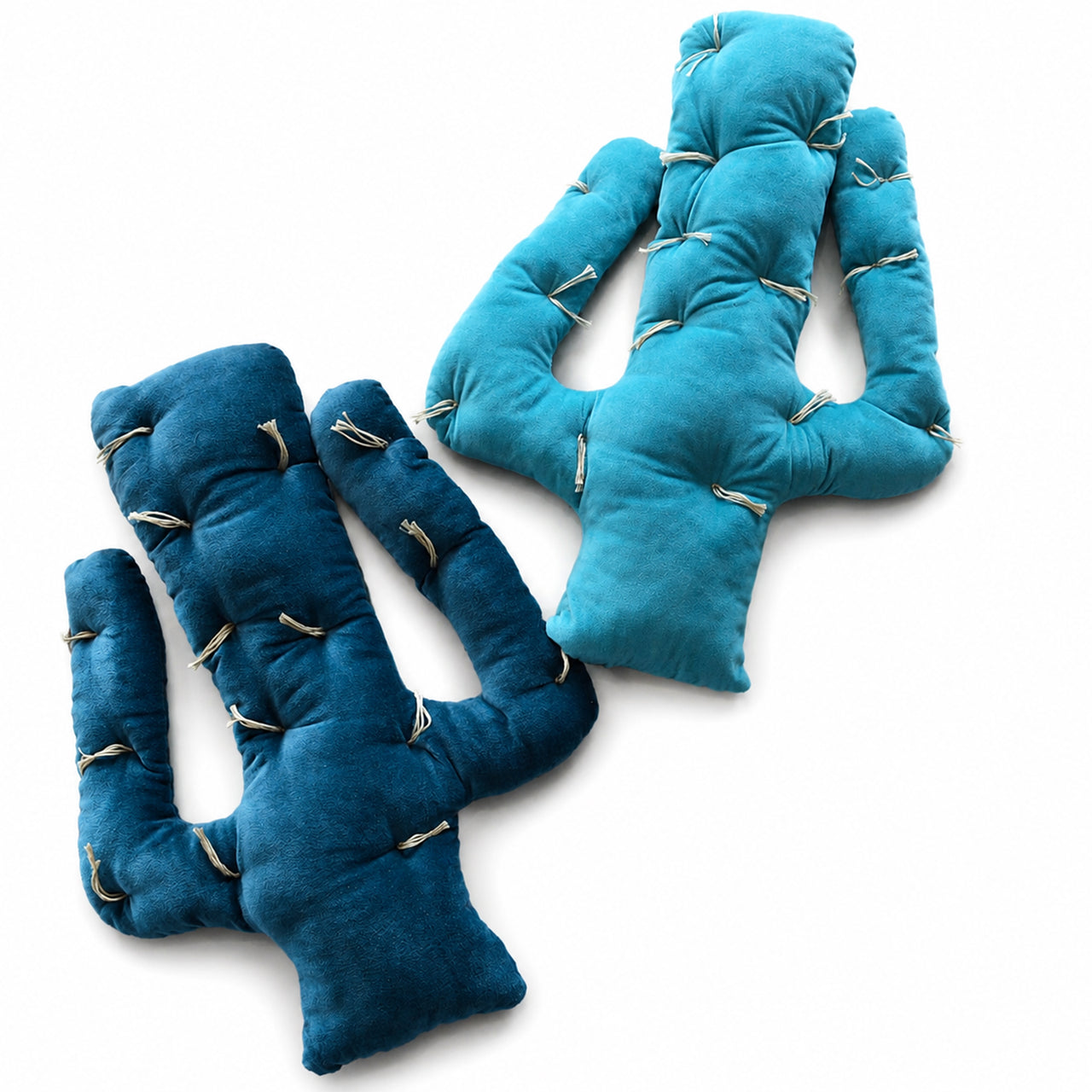 Plush Cotton Velvet Cactus Shaped Pillow - Southwest Nursery Décor