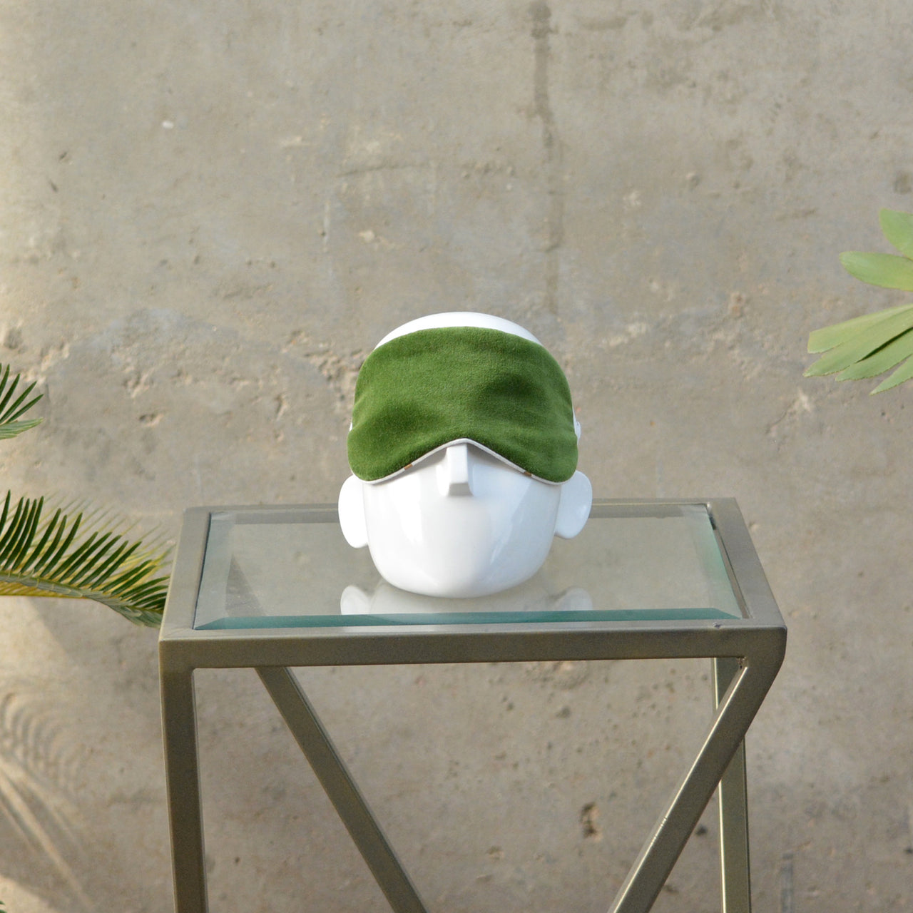 Cotton Velvet eye Mask: Full Light Blocking