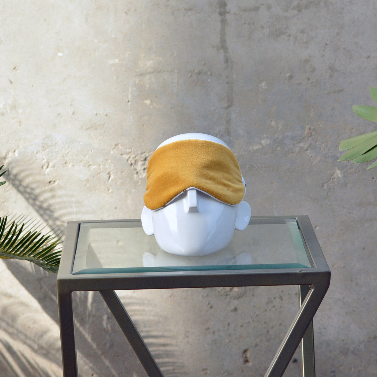 Cotton Velvet eye Mask: Full Light Blocking