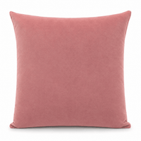 Thumbnail for Dusty Pink Cotton Velvet Cushion Cover