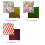 Thumbnail for Handmade Velvet Chair Cushion with Ties – 9 Tufted Stitch Square Seat Pad for Dining & Home Decor