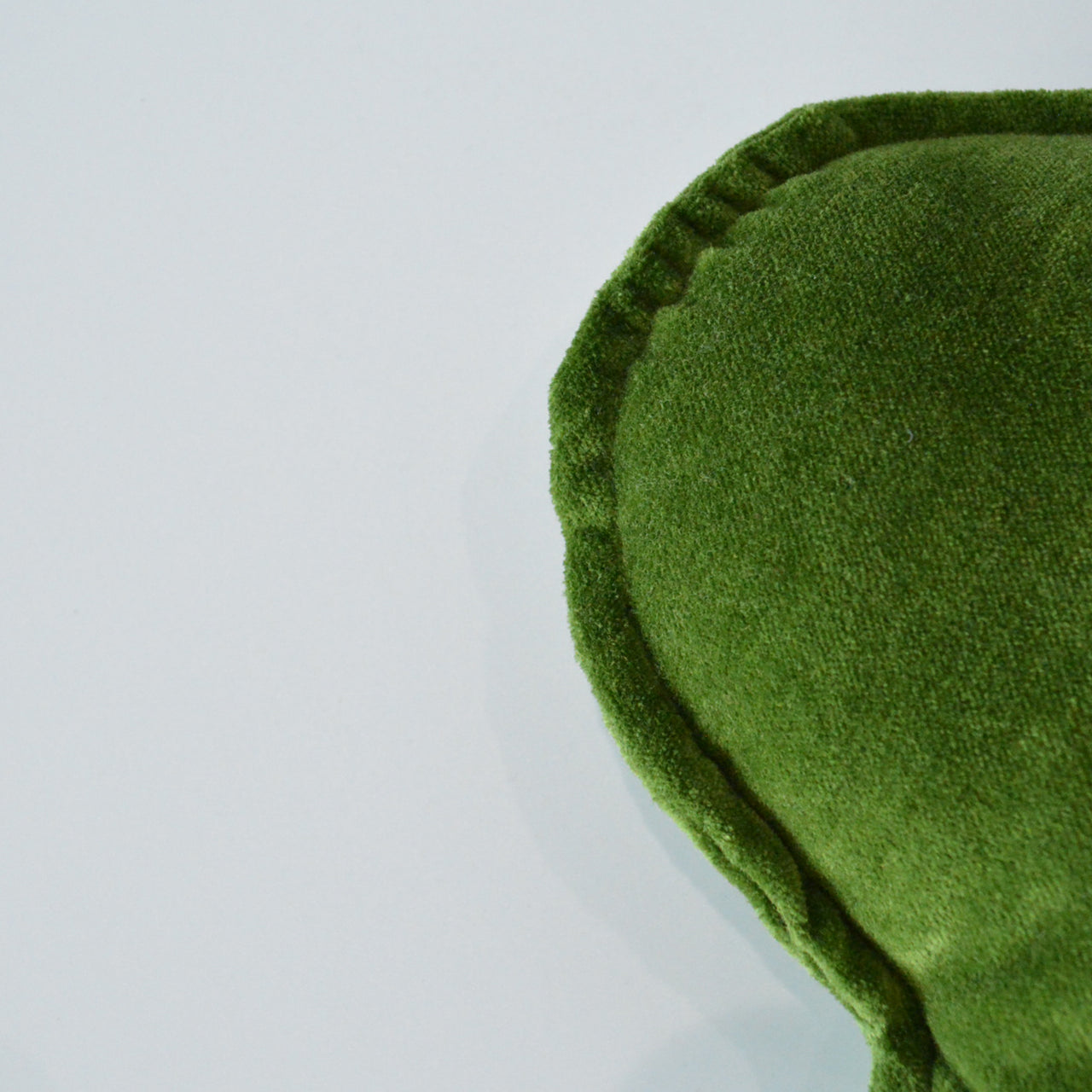 Green Flower Shaped Cushion