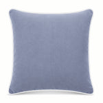 Thumbnail for Fossil White piping Cotton Velvet Cushion Cover