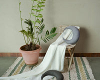 Thumbnail for Linen crescent moon inspired pillow for kids