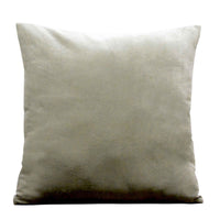 Thumbnail for Ice Grey Cotton Velvet Cushion Cover