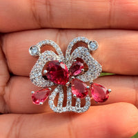 Thumbnail for AD Cocktail Ring for Women – Adjustable Western & Ethnic Style Bridal Party Finger Ring