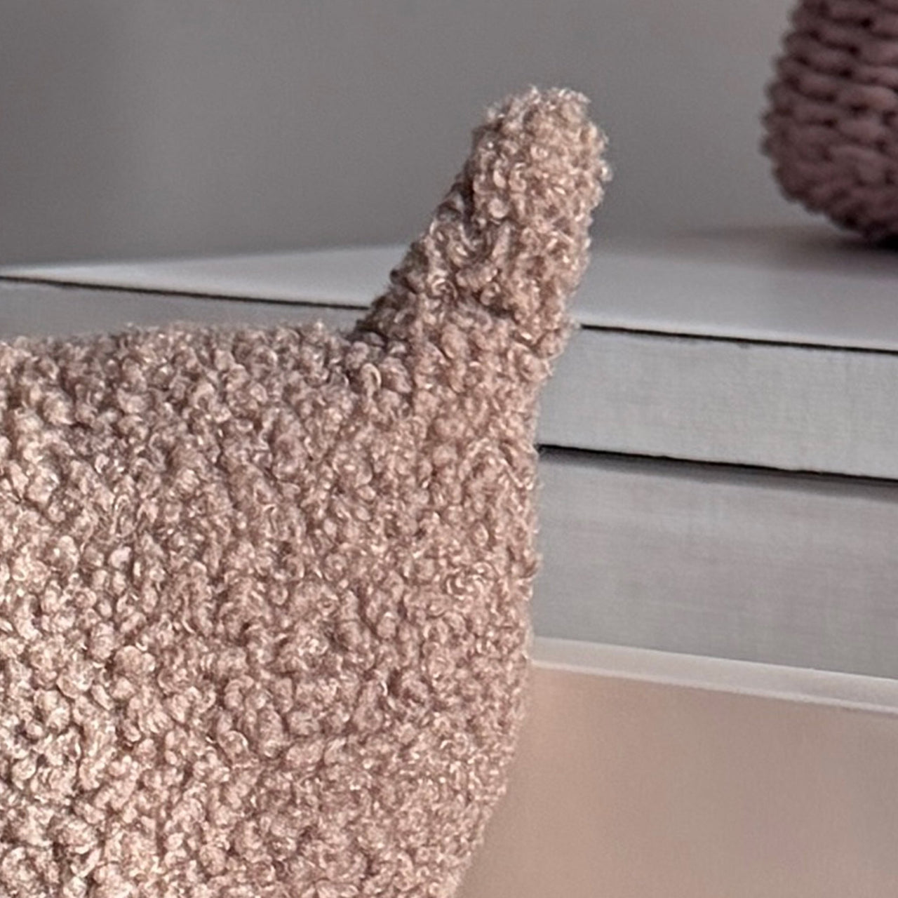 Boucle Cat Pillow