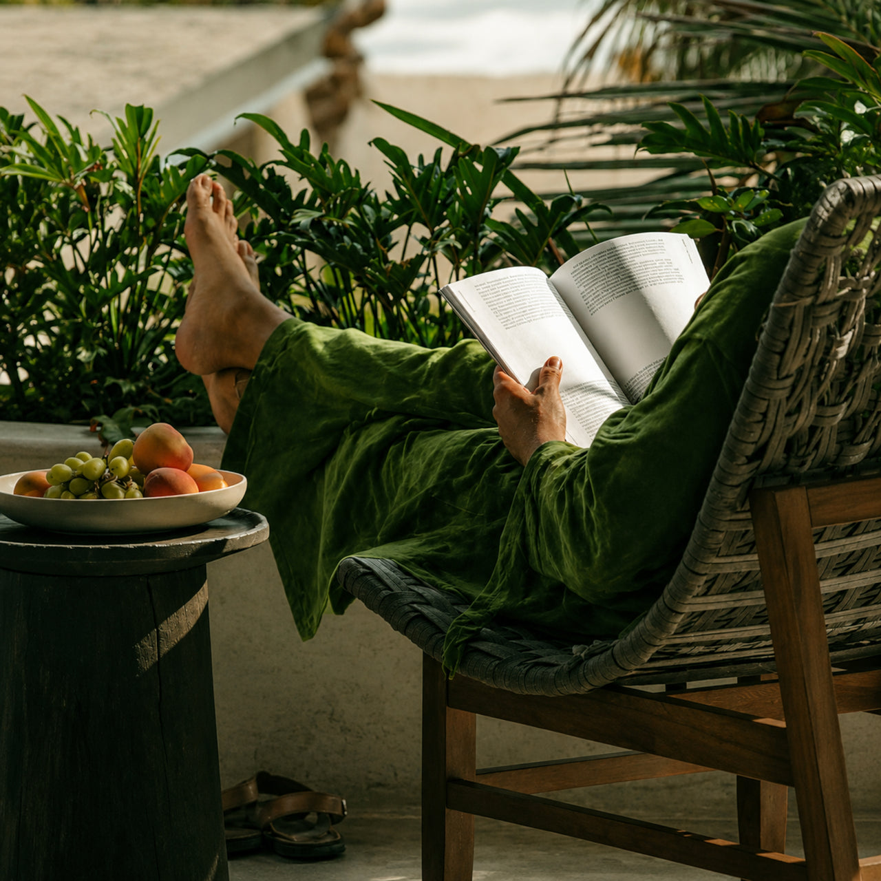 Luxury Cotton Velvet Kimono
