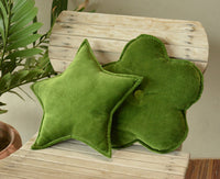 Thumbnail for Handmade Cotton Velvet Star Pillow Christmas Decorative