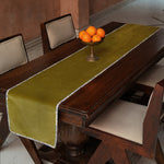 Thumbnail for Luxury Velvet Dining Table Set | Custom Table Runner, Wave Border Placemats, Coasters & Napkins