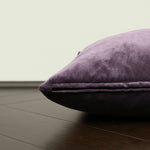 Thumbnail for Wine Cotton Velvet Cushion Cover