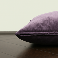 Thumbnail for Wine Cotton Velvet Cushion Cover