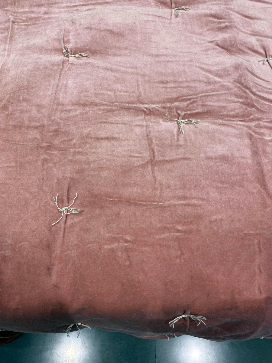 Cotton Velvet Quilt.