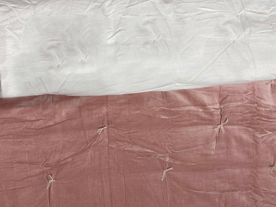 Cotton Velvet Quilt.