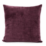 Thumbnail for Plum Cotton Velvet Cushion Cover