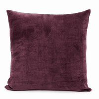Thumbnail for Plum Cotton Velvet Cushion Cover