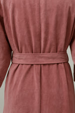 Thumbnail for Dusty Pink Cotton Velvet Kimono