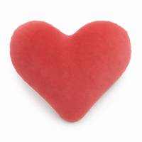 Thumbnail for Velvet heart Shaped Cushion