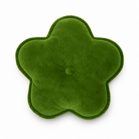 Thumbnail for Green Flower Shaped Cushion