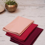 Thumbnail for Solid cotton cambric cloth napkins shown in an available colour