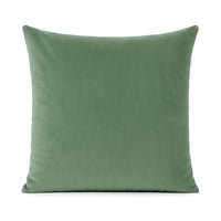 Thumbnail for Personalized Velvet Cushion Cover – Custom Name Pillowcase in Sage Green – Wedding Gift, Couple Pillow, Soft Velvet Throw Pillow Cover