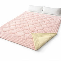 Thumbnail for Luxury Velvet Quilt, Hand - Stitched Cotton Bedspread (Copy)
