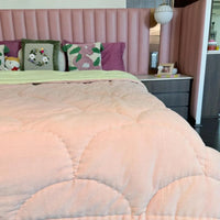 Thumbnail for Luxury Velvet Quilt, Hand - Stitched Cotton Bedspread (Copy)