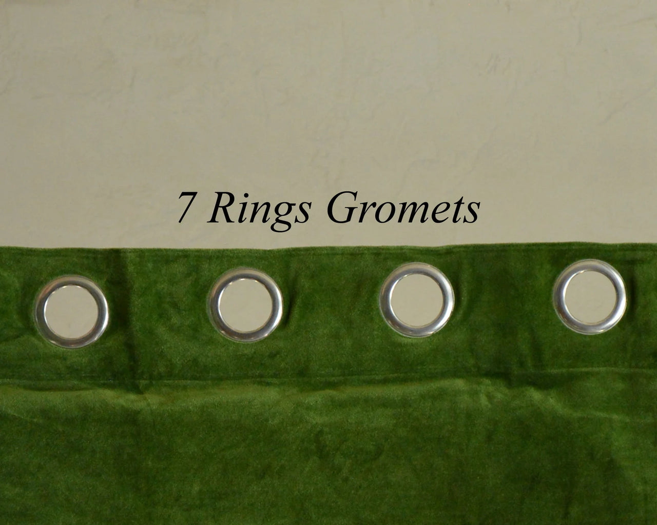 Mustard Velvet Curtain Panel: Luxury Cotton Window Treatment