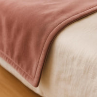 Thumbnail for Luxury Cotton Velvet Bed Runner: Elegant Bedroom Scarf